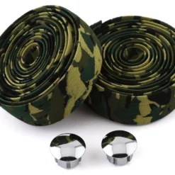Soma Thick And Zesty Striated Bar Tape (Green/Camo)