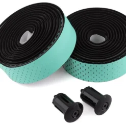 Ciclovation Advanced Leather Touch Handlebar Tape (Fusion Dot Turquoise)