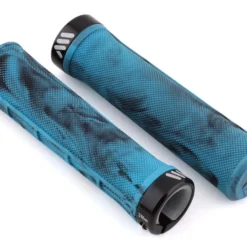 All-mountain-style All Mountain Style Berm Grips (Blue Camo) (135mm)